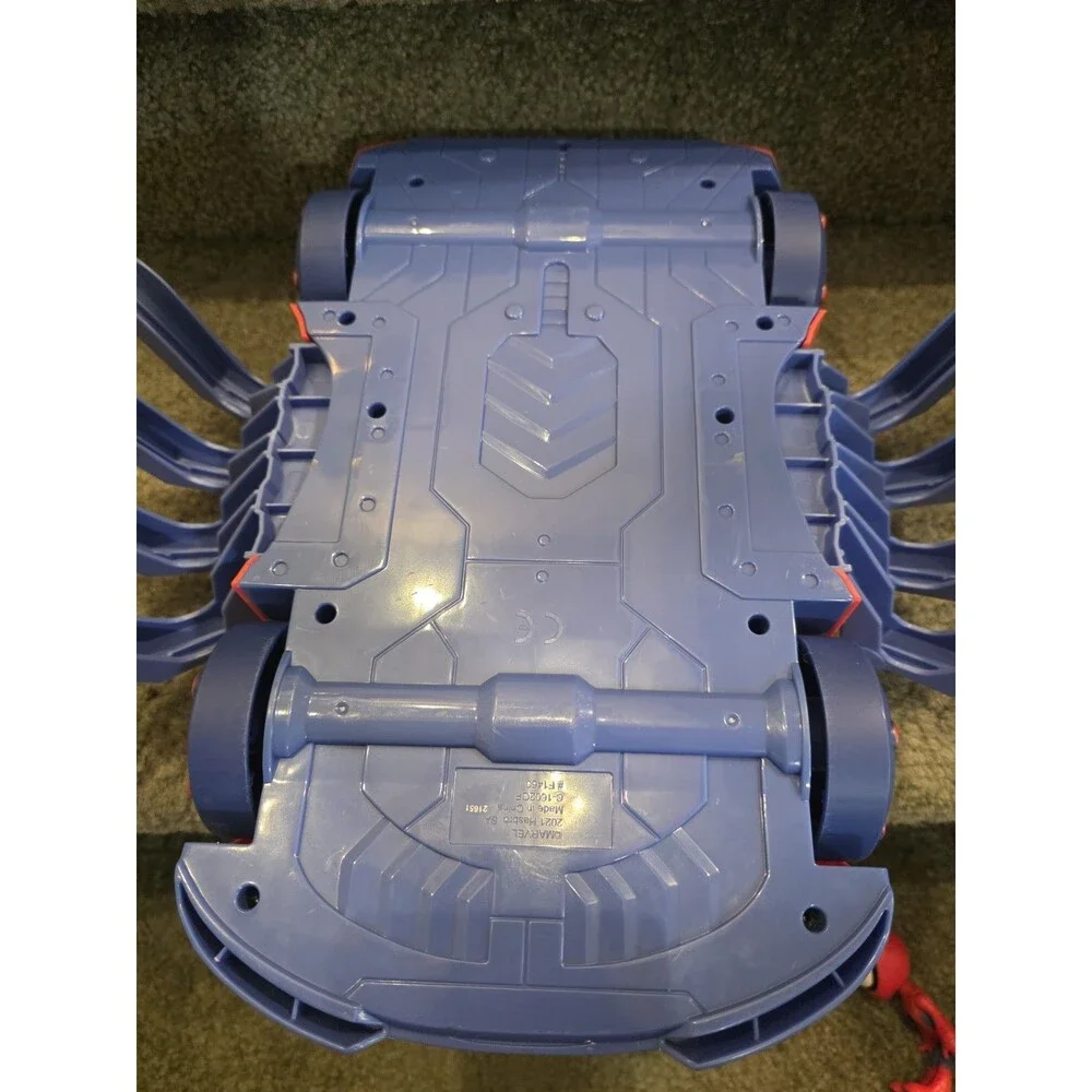 Disney Marvel 2021 Spider-Man Red and Blue Toy Car & Figure